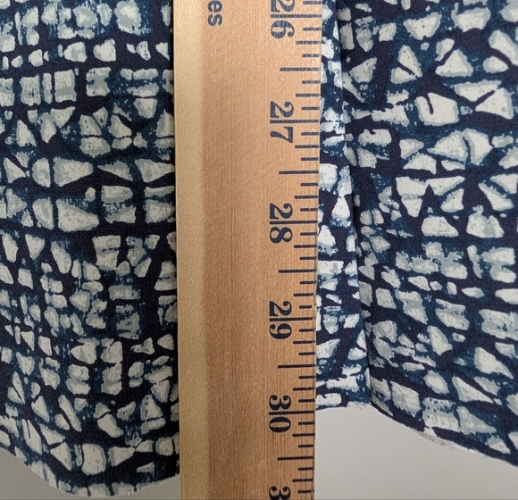 Tory Burch Geometric Print Ponte Zip Front V Neck Dress Size XS Women's - Picture 8 of 8